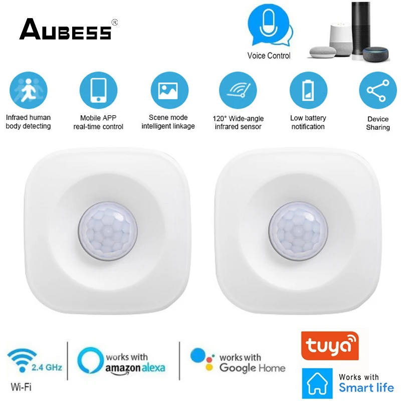 Датчик движения Aubess, миниатюрный датчик движения человека с Wi-Fi, с пассивным ИК датчиком, для умного дома, для безопасности, с беспроводным п...
Датчик движения Aubess, миниатюрный датчик движения человека с Wi-Fi, с пассивным ИК датчиком, для умного дома, для безопасности, с беспроводным п...