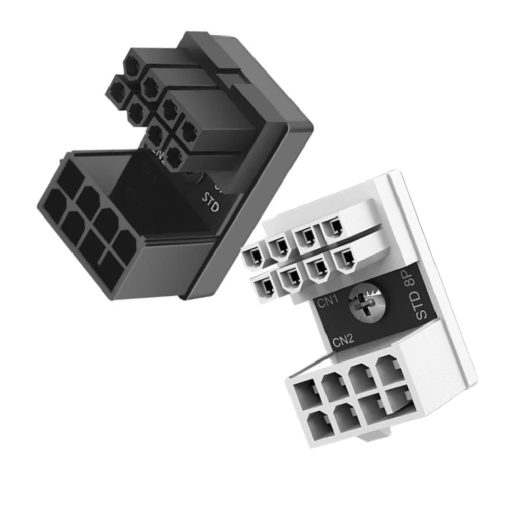 Desktops Graphics Card ATX 8Pin 6Pin Female to 8Pin 6Pin Male 180 Degree Adapter for Desktop Graphics Video Card GPU
Desktops Graphics Card ATX 8Pin 6Pin Female to 8Pin 6Pin Male 180 Degree Adapter for Desktop Graphics Video Card GPU