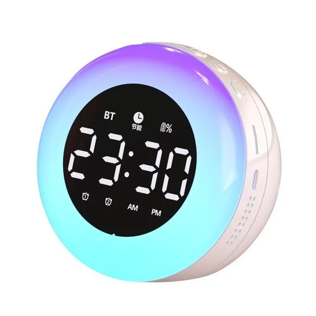 2023 Bluetooth Speaker Alarm Clock Color Night Light Music Player Charging Digital Clock Best Gift Portable Bedside Night Light
2023 Bluetooth Speaker Alarm Clock Color Night Light Music Player Charging Digital Clock Best Gift Portable Bedside Night Light