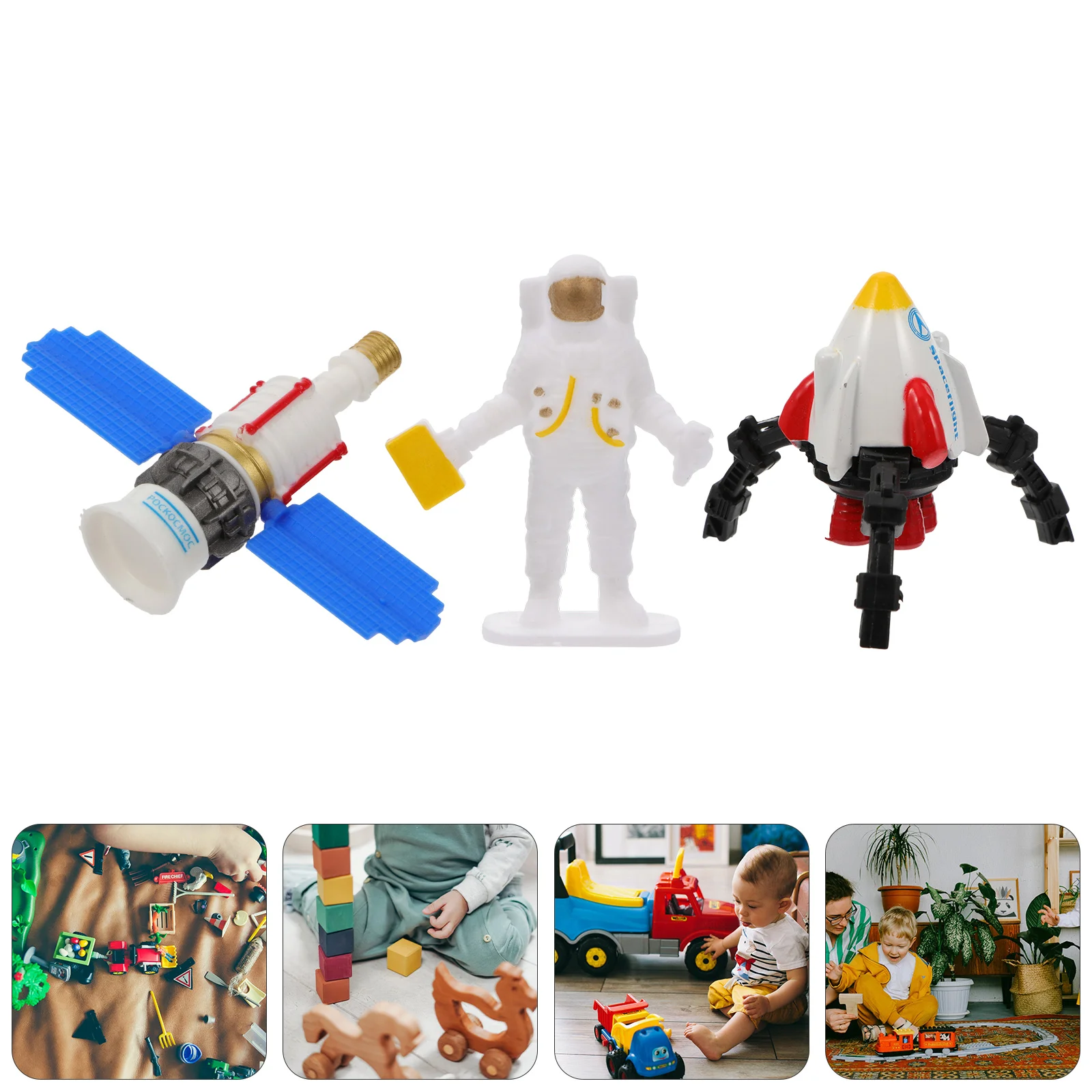 Space Toys Playset Astronaut Station Set Figurine Satellite Rover Toy Spaceship Castlevehicles Kids Birthday New Year Gift
Space Toys Playset Astronaut Station Set Figurine Satellite Rover Toy Spaceship Castlevehicles Kids Birthday New Year Gift