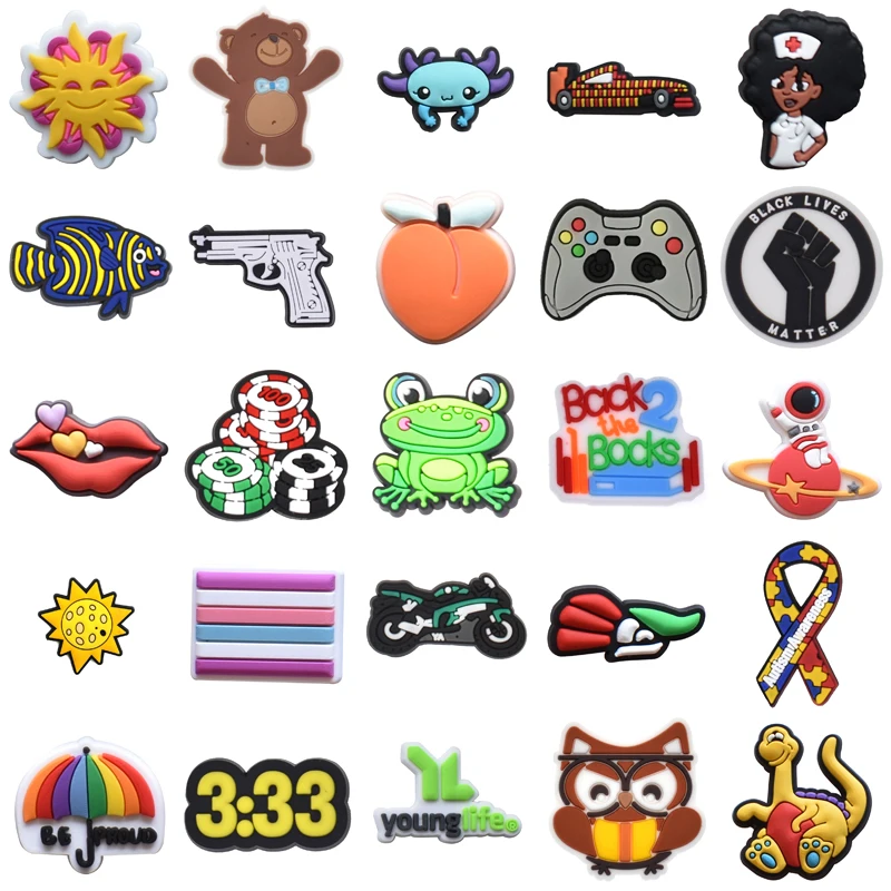 Подвески для женской обуви, украшения для джинсов, подвески для крокса, подарки на Рождество, новые аксессуары для детской обуви, булавки для крокса, летние дизайнерские булавки
Подвески для женской обуви, украшения для джинсов, подвески для крокса, подарки на Рождество, новые аксессуары для детской обуви, булавки для крокса, летние дизайнерские булавки