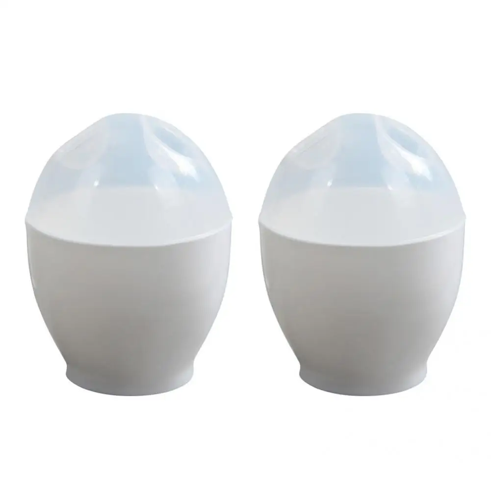Useful Egg Poacher Sturdy Egg-shaped Microwave High Temperature Resistant Egg Poacher Egg Boiler Egg Cooking Cup 2Pcs
Useful Egg Poacher Sturdy Egg-shaped Microwave High Temperature Resistant Egg Poacher Egg Boiler Egg Cooking Cup 2Pcs