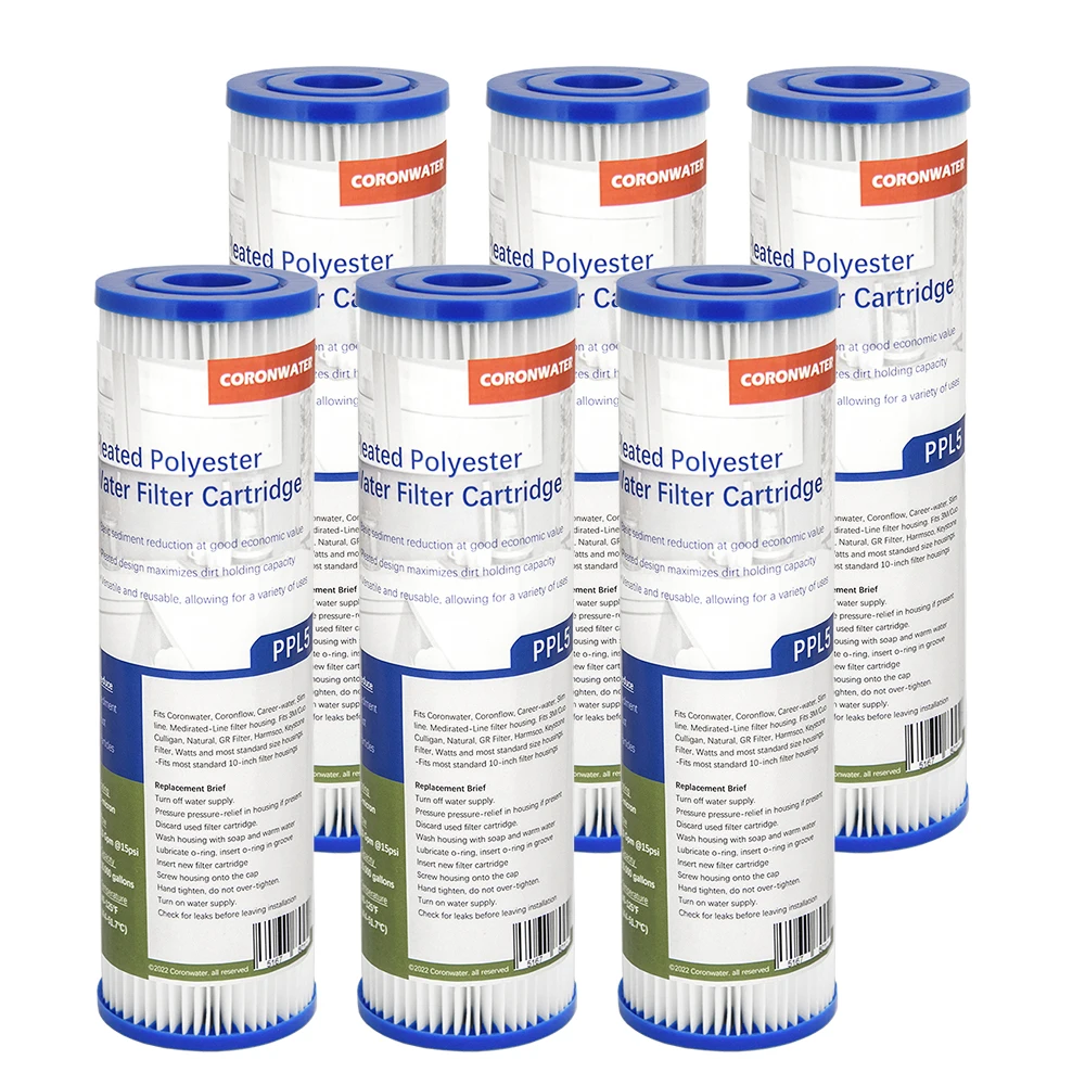 Coronwater картриджи для фильтра воды 6 шт
Coronwater картриджи для фильтра воды 6 шт