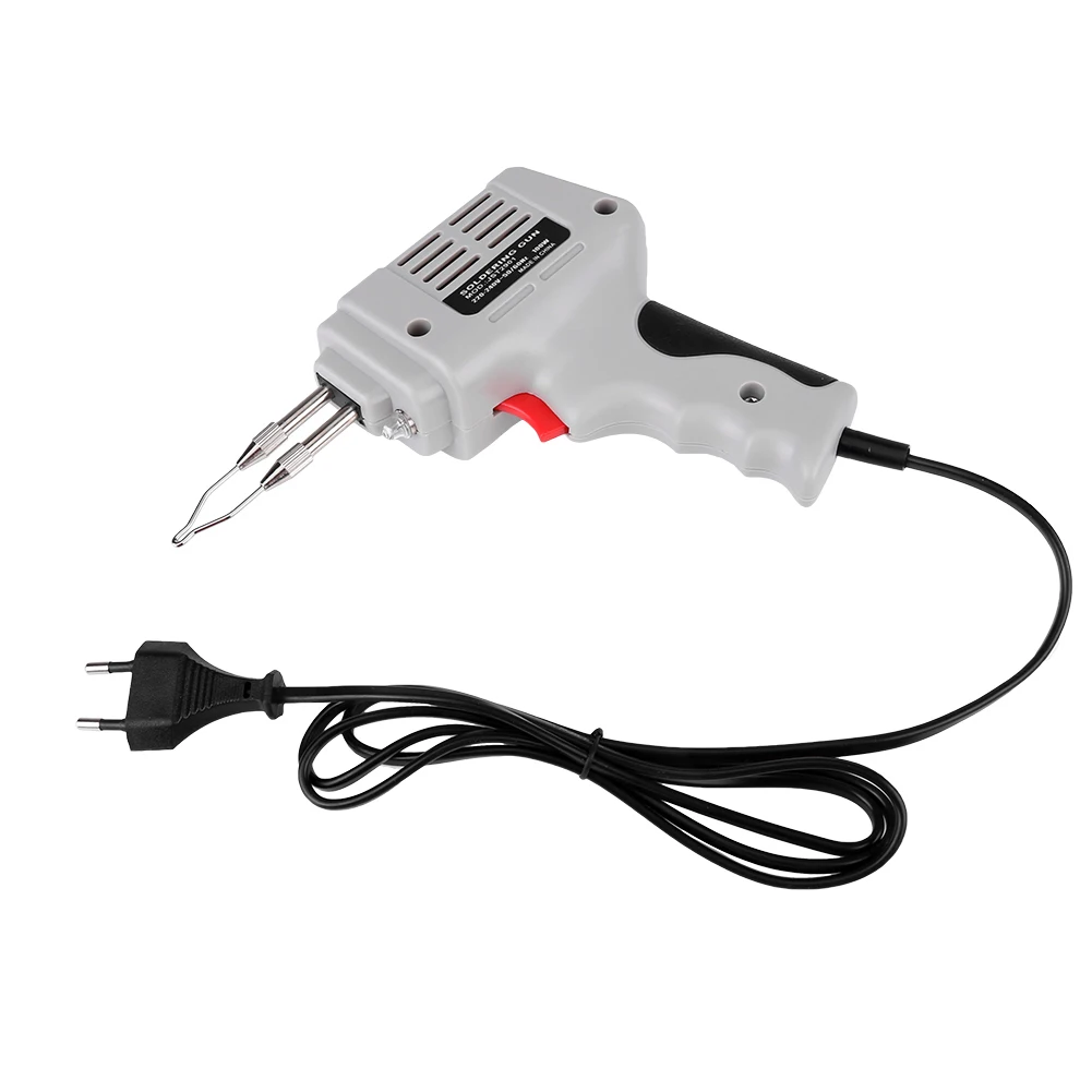 EU 220V 100W Electrical Soldering Iron Gun Hand Welding Tool With Solder Wire and Lights Electric Electric Electric
EU 220V 100W Electrical Soldering Iron Gun Hand Welding Tool With Solder Wire and Lights Electric Electric Electric