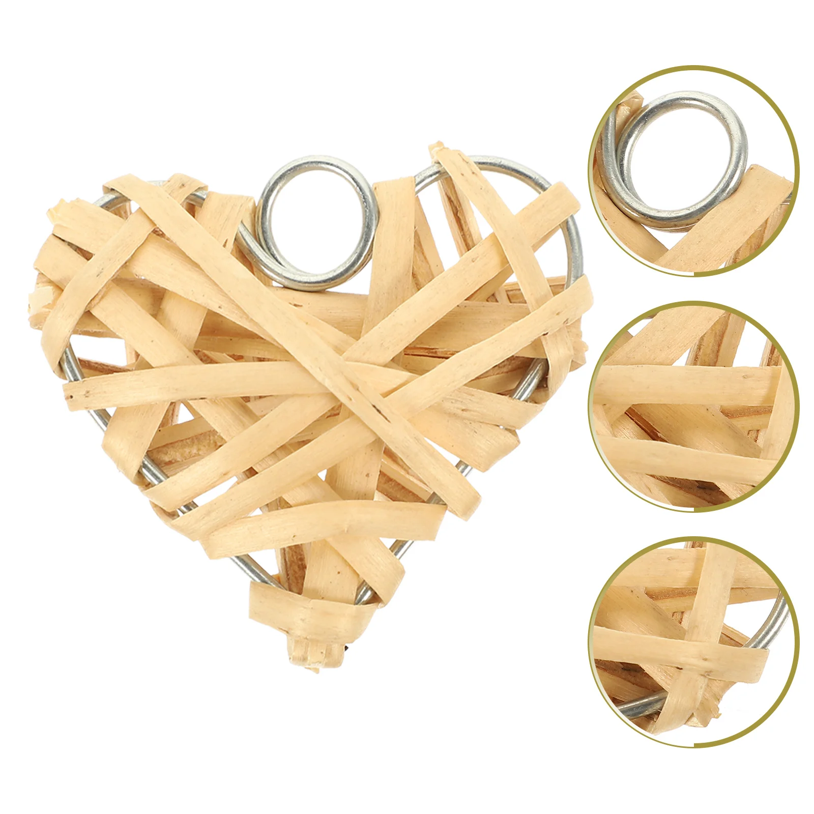 8 PCS Heart Pendant Wedding Rattan Decor Wedding Heart Ornament Filler Hanging Rattan Ornament Bamboo Heart Shaped Wreath Baby
8 PCS Heart Pendant Wedding Rattan Decor Wedding Heart Ornament Filler Hanging Rattan Ornament Bamboo Heart Shaped Wreath Baby
