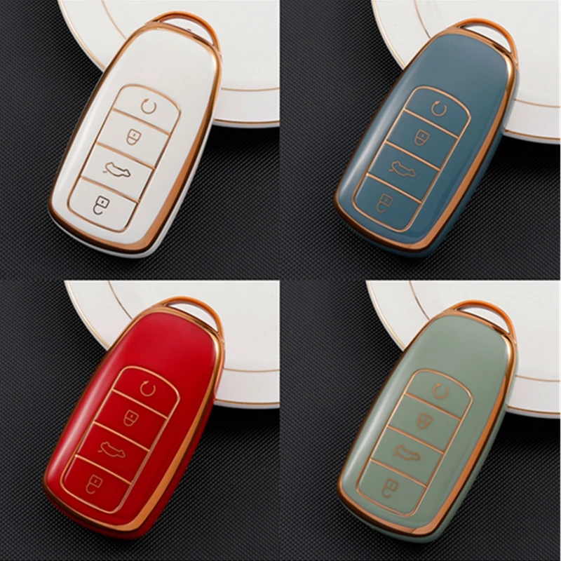 Soft TPU Car Key Case Cover For Chery Tiggo 8 Pro Tiggo 8plus New 5 plus 7 pro 4 Button Keyless Entry Smart Key Protector Shell
Soft TPU Car Key Case Cover For Chery Tiggo 8 Pro Tiggo 8plus New 5 plus 7 pro 4 Button Keyless Entry Smart Key Protector Shell