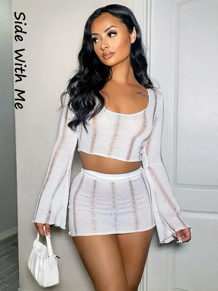 Женский комплект из юбки и юбки, повседневный комплект из двух предметов с длинными расклешенными рукавами и разрезом сбоку со мной, лето 2022
Женский комплект из юбки и юбки, повседневный комплект из двух предметов с длинными расклешенными рукавами и разрезом сбоку со мной, лето 2022