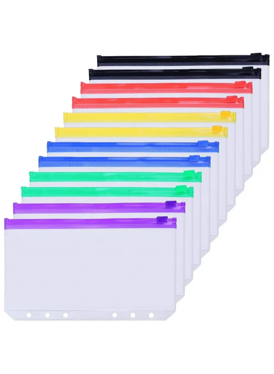 Binders Binder Pockets Envelopes Journey Budget Planner Binder For Notebook 6-hole Waterproof Pouches Zipper Cash 12pcs
Binders Binder Pockets Envelopes Journey Budget Planner Binder For Notebook 6-hole Waterproof Pouches Zipper Cash 12pcs