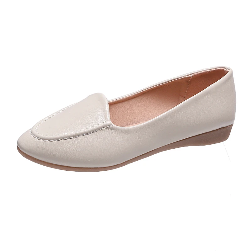 Female Casual Loafers Outdoor Autumn Wedge Beanie Low Top Pointed Toe Shoe Women's Flat Comfort Work Shoes Zapatos De Mujer
Female Casual Loafers Outdoor Autumn Wedge Beanie Low Top Pointed Toe Shoe Women's Flat Comfort Work Shoes Zapatos De Mujer