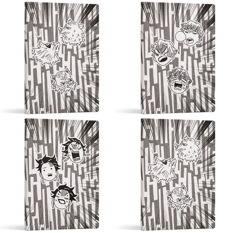Black White Cover Demon Slayer Notebook Tanjiro Zenitsu Inosuke Notebooks Student Journaling Stationery for Diary Cute Memo Pad
Black White Cover Demon Slayer Notebook Tanjiro Zenitsu Inosuke Notebooks Student Journaling Stationery for Diary Cute Memo Pad