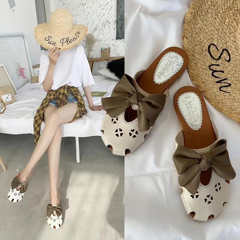 Slippers women wear out 2021 summer new versatile Korean fashion beach shoes flat bottomed sandals Baotou semi sandals
Slippers women wear out 2021 summer new versatile Korean fashion beach shoes flat bottomed sandals Baotou semi sandals