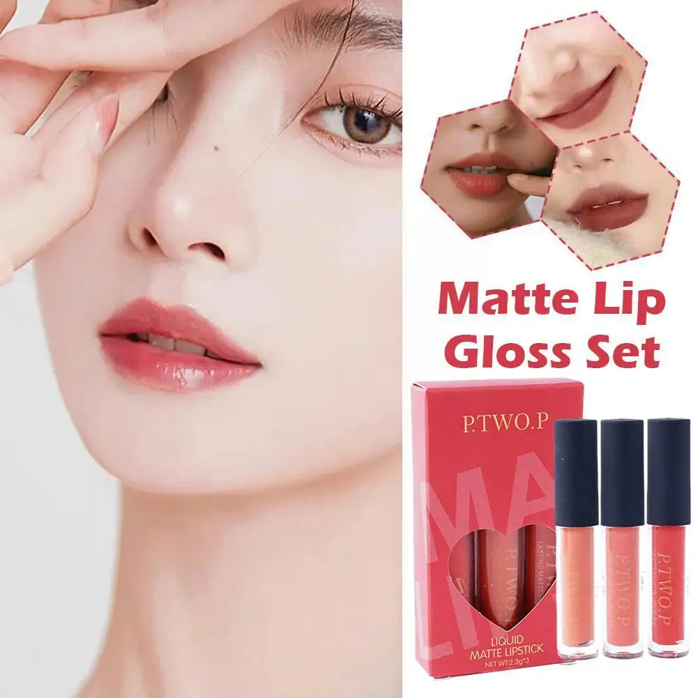 Matte Lip Gloss Kit Mixed Color Long Lasting Waterproof Moisturizing Makeup Lip Nourish Lipstick Kit Gift Professional E9G6
Matte Lip Gloss Kit Mixed Color Long Lasting Waterproof Moisturizing Makeup Lip Nourish Lipstick Kit Gift Professional E9G6