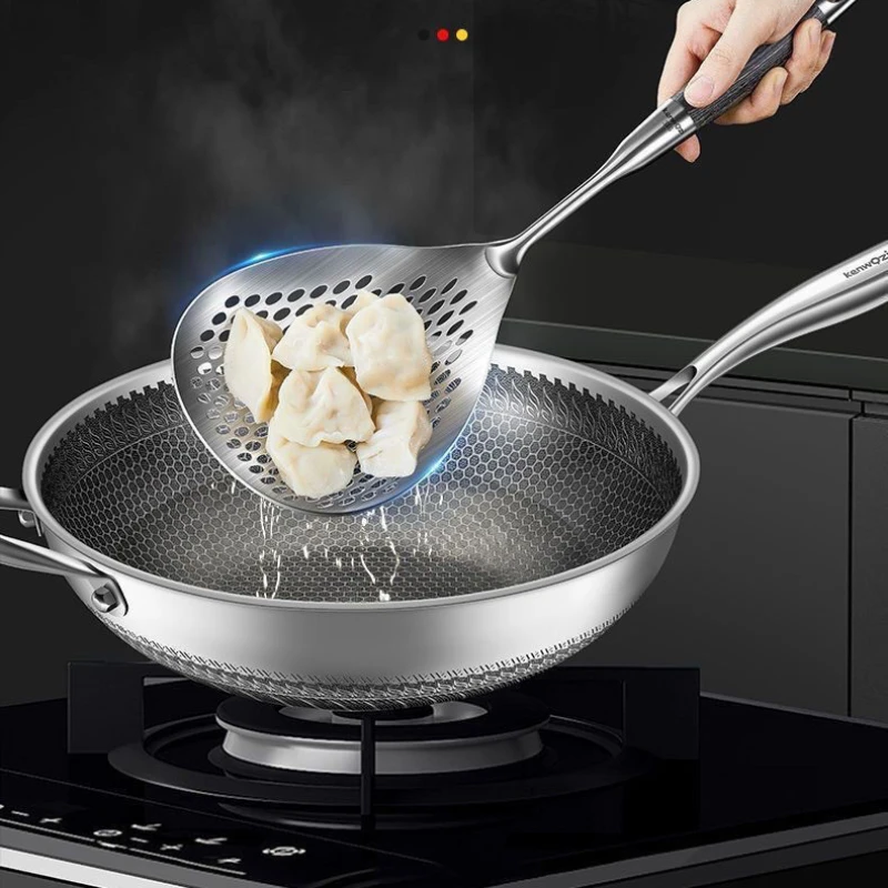 316 stainless steel colander food grade Lo mein colander dumplings colander household kitchen colander 
316 stainless steel colander food grade Lo mein colander dumplings colander household kitchen colander