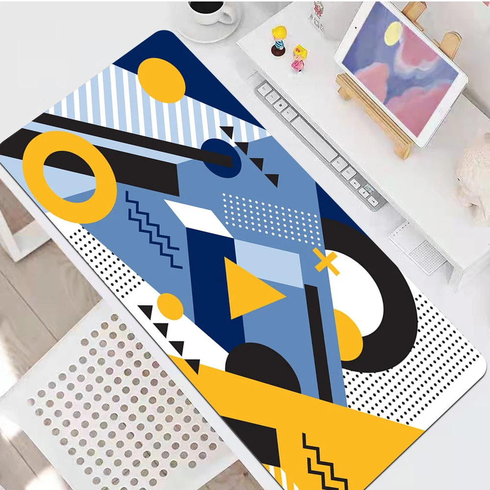 Большой игровой коврик для мыши в стиле Мемфиса, милый новый Настольный коврик, нескользящий коврик для компьютерной мыши, коврик для клави...
Большой игровой коврик для мыши в стиле Мемфиса, милый новый Настольный коврик, нескользящий коврик для компьютерной мыши, коврик для клави...