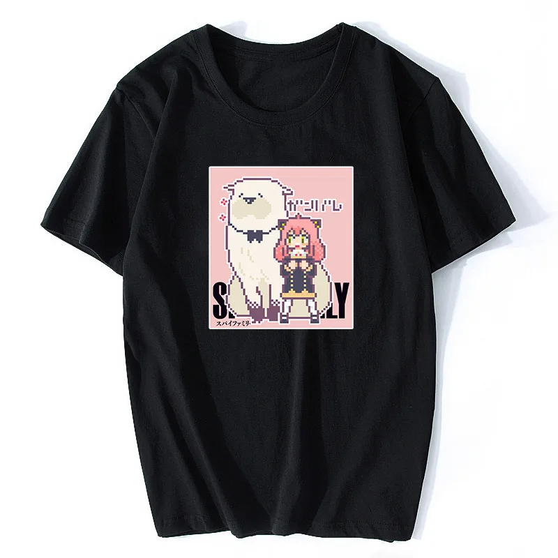 Anime SPY X FAMILY Anya Yor Loid Man/Women Harajuku T-shirt Round Neck Short Sleeve Casual Unisex Streetwear Tee Top
Anime SPY X FAMILY Anya Yor Loid Man/Women Harajuku T-shirt Round Neck Short Sleeve Casual Unisex Streetwear Tee Top