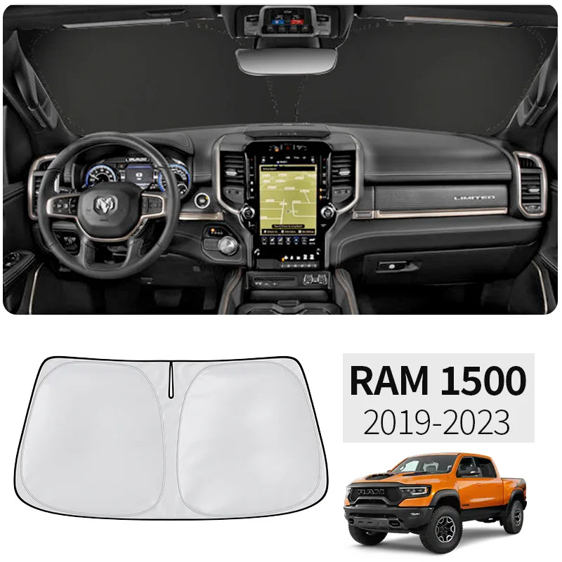 For Dodge RAM 1500 Car Sunshade Umbrella Car Sun Shade Protector Parasol Summer Sun Interior Windshield Protection Accessories
For Dodge RAM 1500 Car Sunshade Umbrella Car Sun Shade Protector Parasol Summer Sun Interior Windshield Protection Accessories