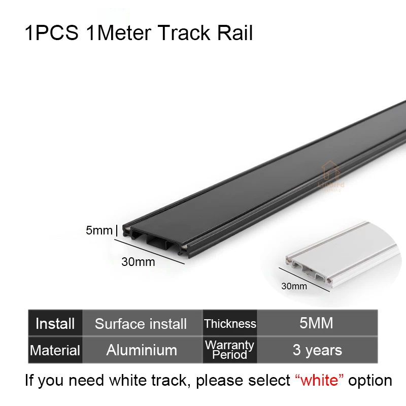 LINBIRD Магнитная LED-дорожка для спотов, черная/белая, 1 метр
LINBIRD Магнитная LED-дорожка для спотов, черная/белая, 1 метр