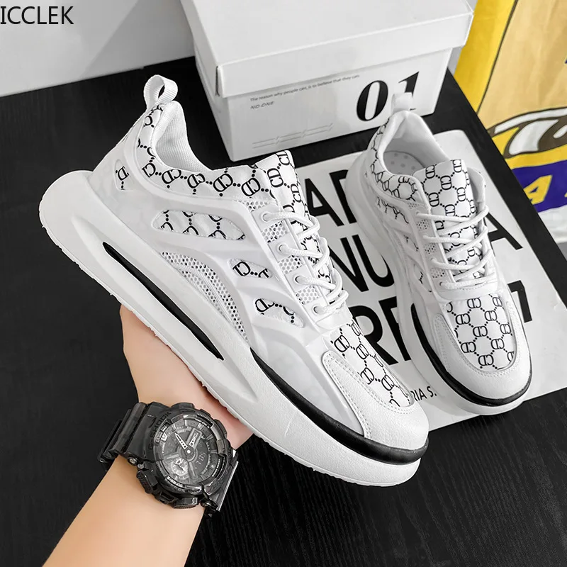 Men's Summer New Breathable Mesh Low-top Lace-up Dady Shoes Trendy Running Casual Sneakers
Men's Summer New Breathable Mesh Low-top Lace-up Dady Shoes Trendy Running Casual Sneakers