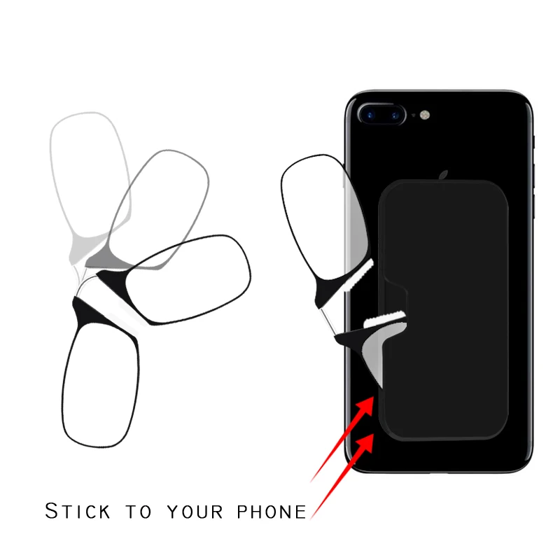Pince-nez Portable Mini Clip Nose Reading Glasses for Women Glasses Men Frame Glasses Phone Case +1.25 1.75 2.25 2.75
Pince-nez Portable Mini Clip Nose Reading Glasses for Women Glasses Men Frame Glasses Phone Case +1.25 1.75 2.25 2.75