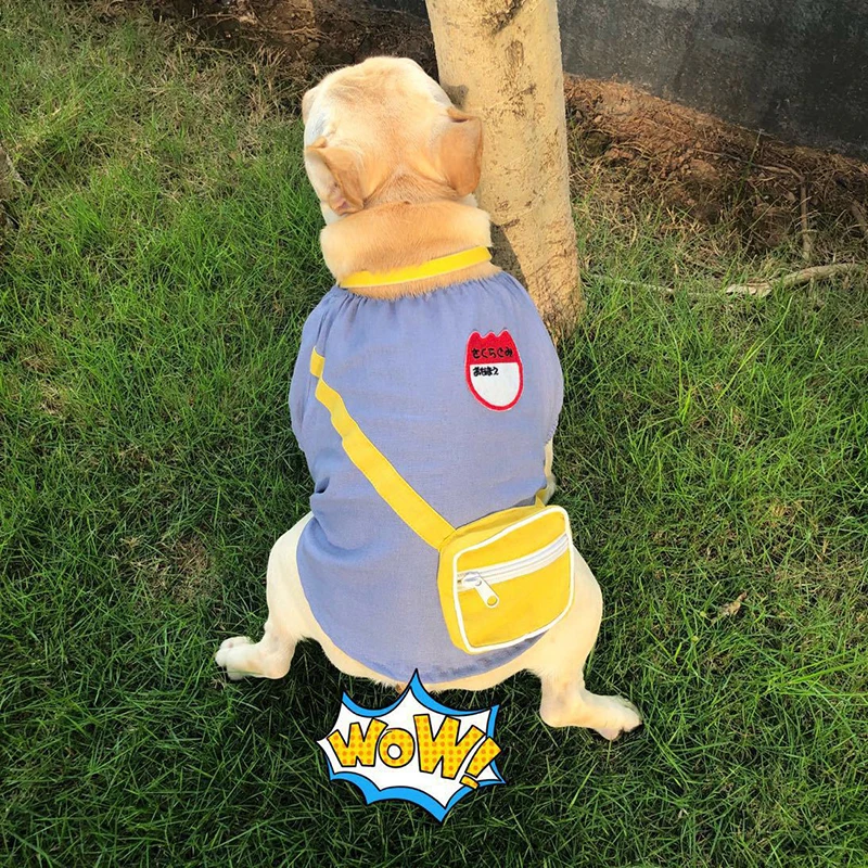 Новая модная футболка для домашних питомцев, ранец с ранец, милая французская бульдог, Весенняя Осенняя рубашка для маленьких и больших соб...
Новая модная футболка для домашних питомцев, ранец с ранец, милая французская бульдог, Весенняя Осенняя рубашка для маленьких и больших соб...