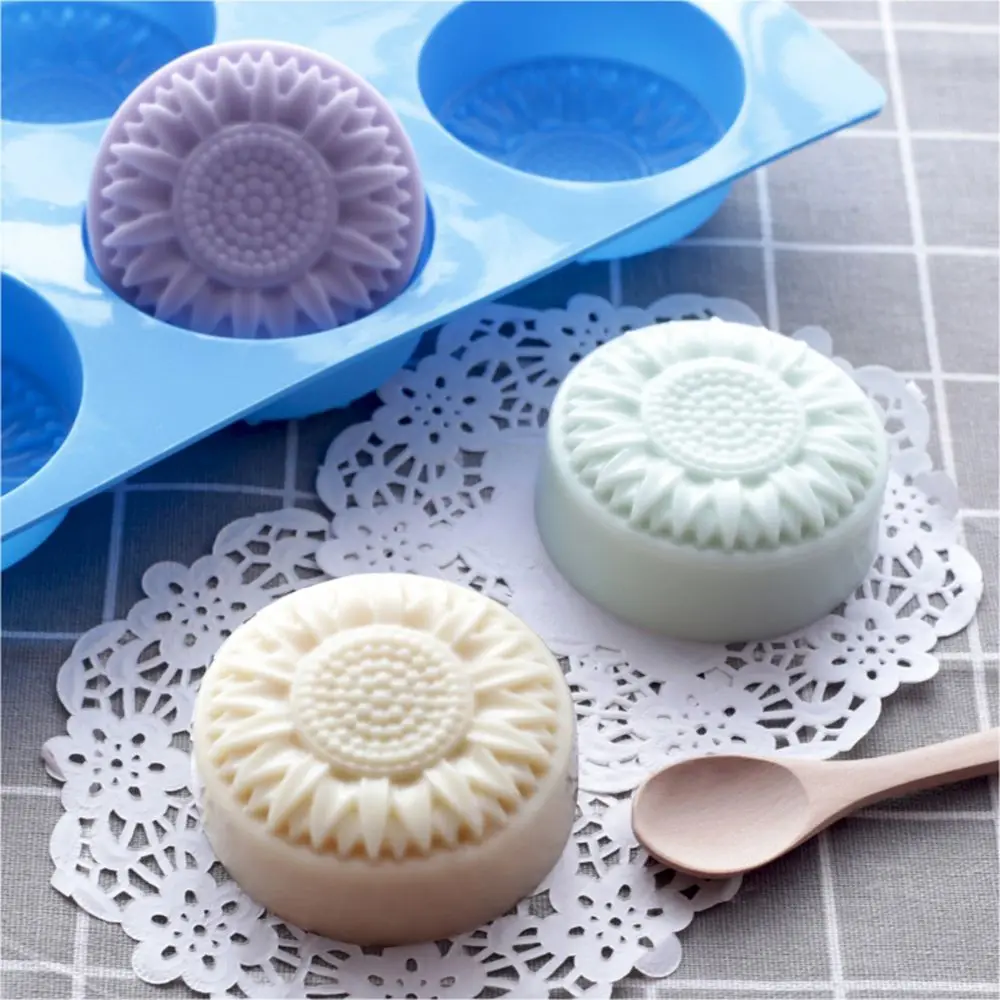 6 Cavity Creative Flower Shaped Soap Mold Silicone Molds for DIY Handmade Fondant Cake Decorating Candle Mold Pudding Candy Mold
6 Cavity Creative Flower Shaped Soap Mold Silicone Molds for DIY Handmade Fondant Cake Decorating Candle Mold Pudding Candy Mold