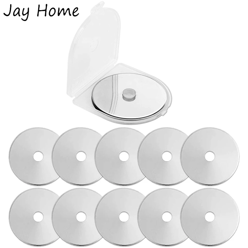 Сменные лезвия для ротационных канцелярских ножей 45 мм
Сменные лезвия для ротационных канцелярских ножей 45 мм