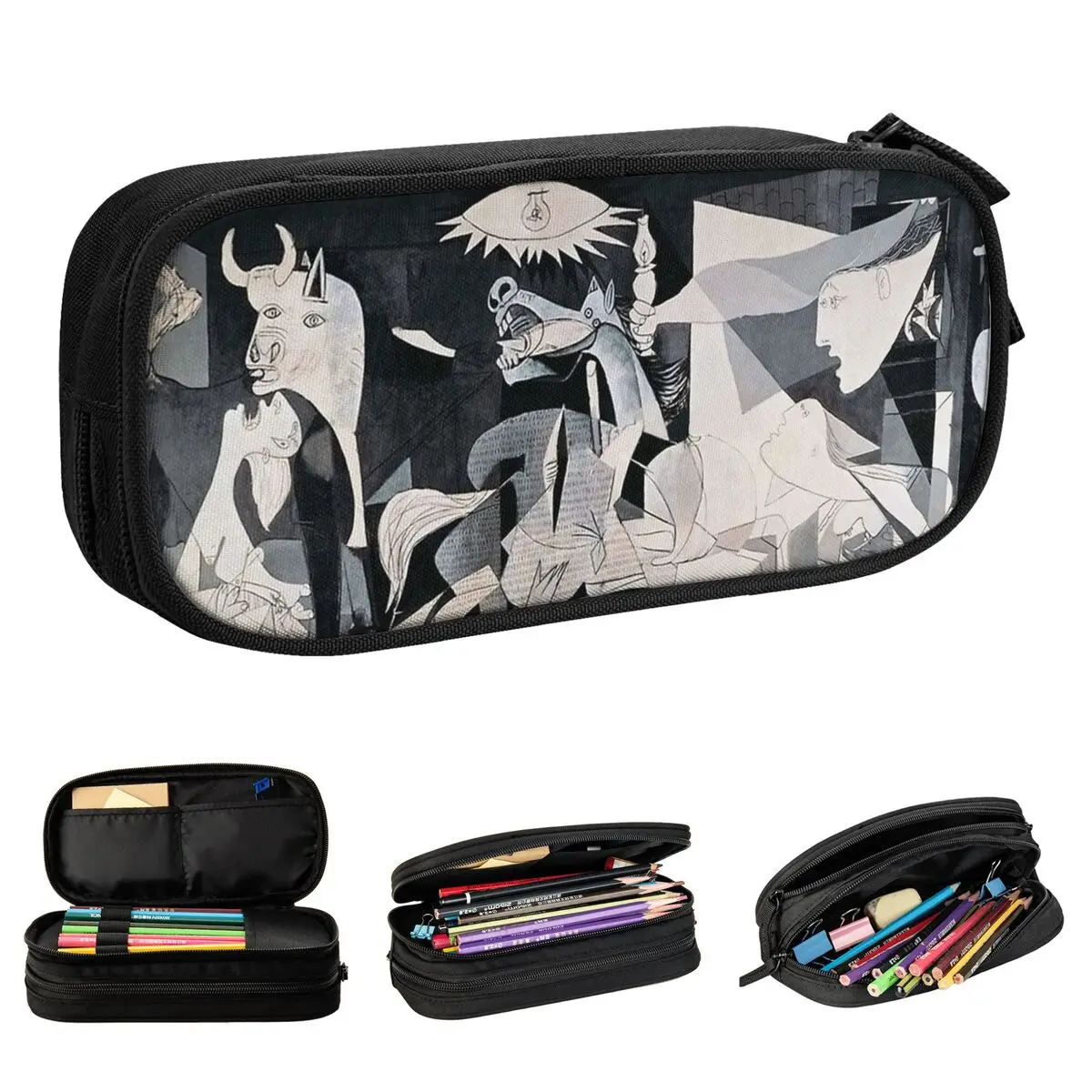 Pablo Picasso Guernica Pencil Case Art Cubism Surrealism Spanish Pencil Pouch Pen Big Capacity Bag School Gifts Stationery
Pablo Picasso Guernica Pencil Case Art Cubism Surrealism Spanish Pencil Pouch Pen Big Capacity Bag School Gifts Stationery