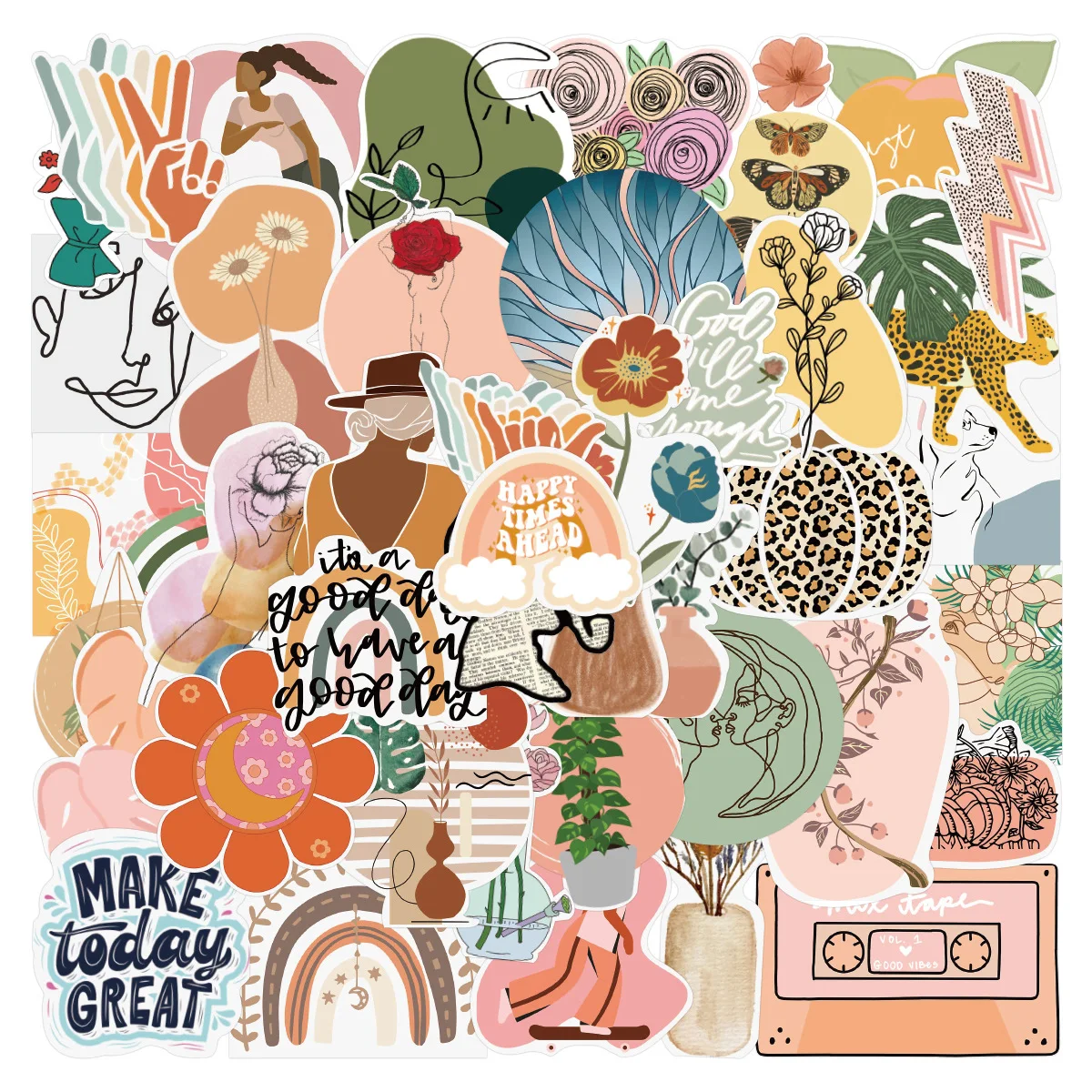 Bohemia Children's Stickers Laptop Skateboard Notebooks Phone Case Sticker Pack Wall Scrapbooking Skate Sticker Book Planner
Bohemia Children's Stickers Laptop Skateboard Notebooks Phone Case Sticker Pack Wall Scrapbooking Skate Sticker Book Planner