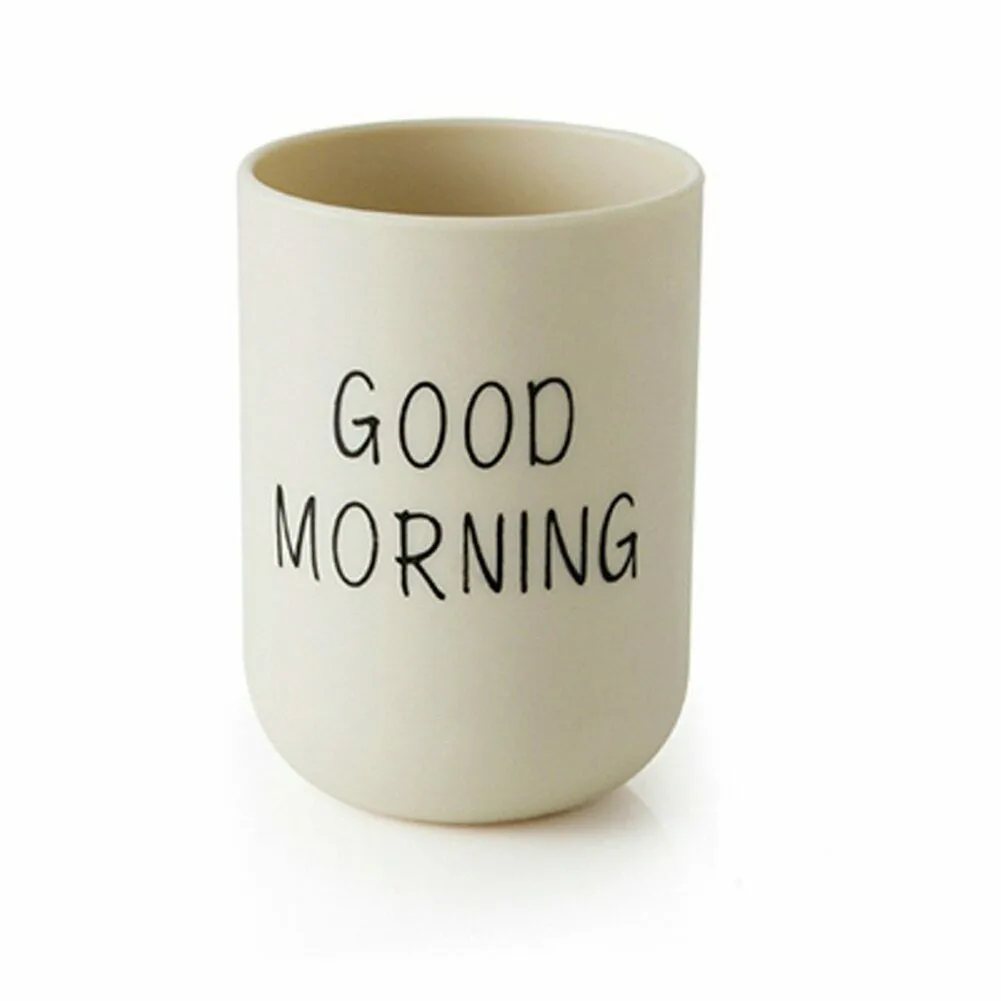 Washing Cup Bathroom Tumbler Good Morning Toothbrush Holder Cup Travel Washing Water Portable Baby Snack Cup
Washing Cup Bathroom Tumbler Good Morning Toothbrush Holder Cup Travel Washing Water Portable Baby Snack Cup