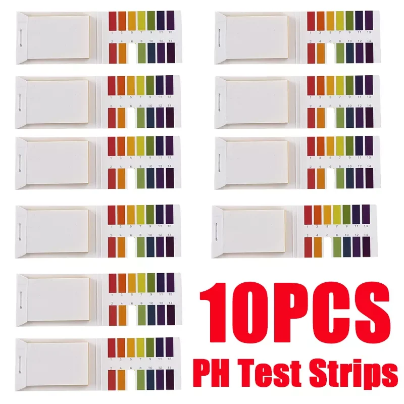 Strips/10pcs PH Test Strips Full PH Meter PH Controller 1-14st Indicator Litmus Tester Paper Water Soilsting Kit Factory
Strips/10pcs PH Test Strips Full PH Meter PH Controller 1-14st Indicator Litmus Tester Paper Water Soilsting Kit Factory