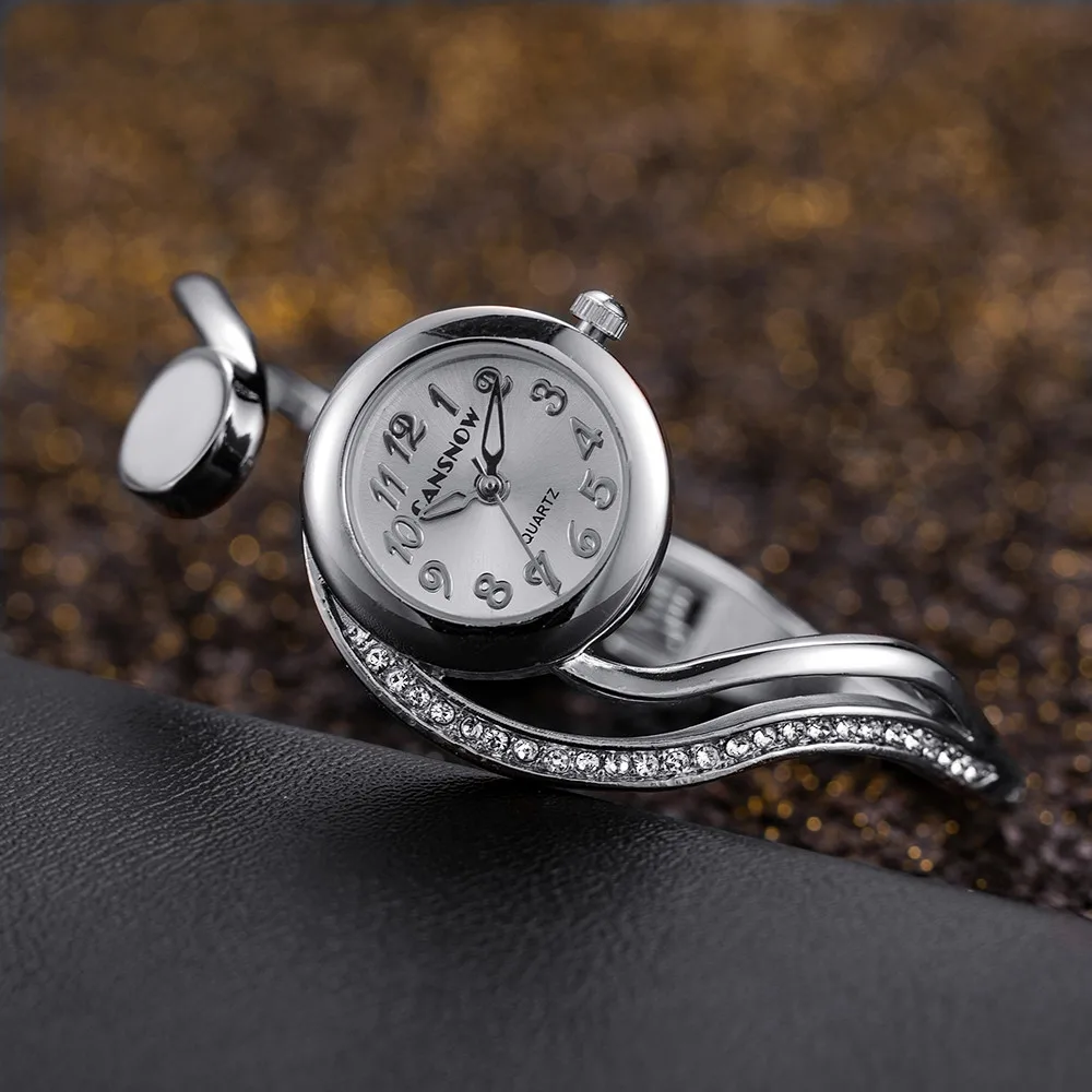 Часы для женщин 2023 роскошный браслет золотой серебряный маленький циферблат