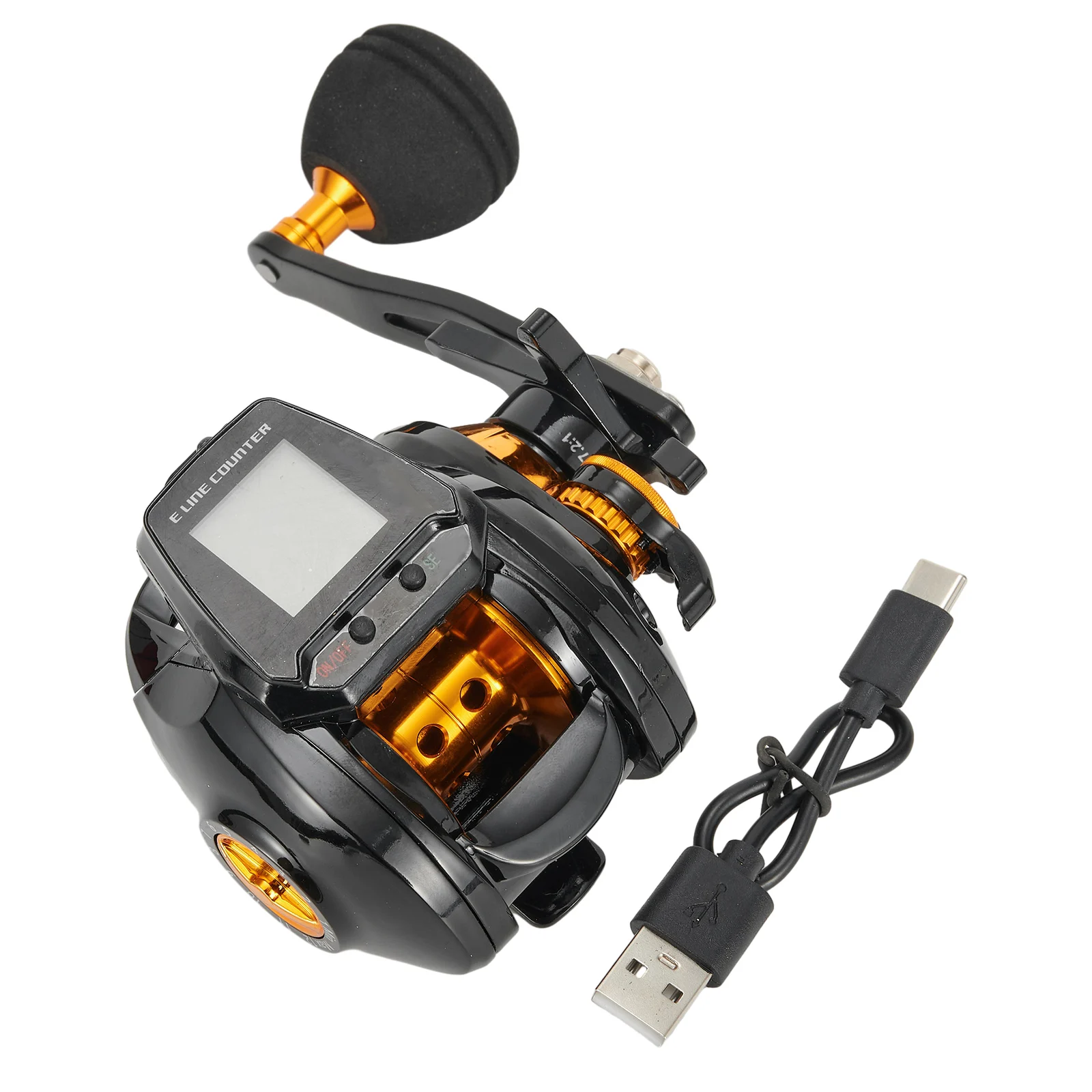 6.3:1 Digital Fishing Reel With Cable 5 + 1 Steel Ball Bearings Fishing Large Display Fishing Tackle Gear Accessories
6.3:1 Digital Fishing Reel With Cable 5 + 1 Steel Ball Bearings Fishing Large Display Fishing Tackle Gear Accessories