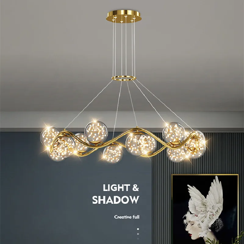 Modern Creative Bubble LED Pendant Light For Living Room Dining Bedroom Kitchen Indoor Lighting Magic Beans Hanging Lamp Fixture
Modern Creative Bubble LED Pendant Light For Living Room Dining Bedroom Kitchen Indoor Lighting Magic Beans Hanging Lamp Fixture