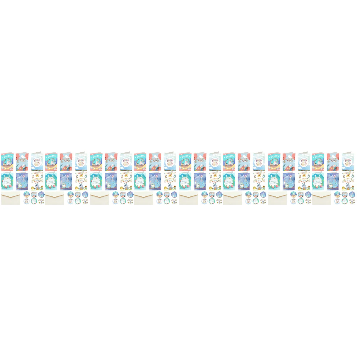 4 Sets of Easter Greeting Cards Festival Blessing Cards Adults Blessing Cards with Envelopes
4 Sets of Easter Greeting Cards Festival Blessing Cards Adults Blessing Cards with Envelopes