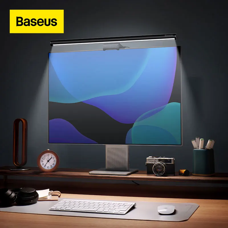 Baseus I-wok2 LED Desk Lamp Screen bar Display Hanging Light Eyes Protection PC Computer Laptop Monitor Light Bar
Baseus I-wok2 LED Desk Lamp Screen bar Display Hanging Light Eyes Protection PC Computer Laptop Monitor Light Bar