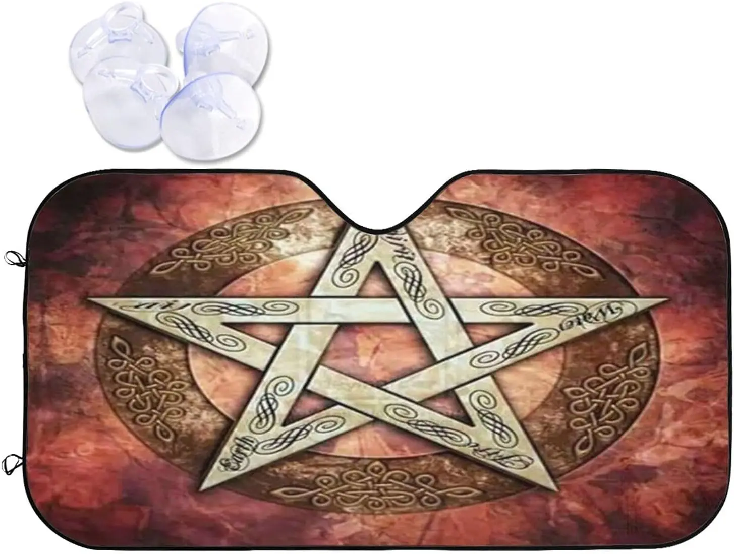 Солнцезащитный козырек Magic Witch Pentacle для лобового стекла автомобиля, солнцезащитный козырек для большинства блоков седанов, внедорожников с УФ-лучами, сохраняет ваше транспортное средство прохладным
Солнцезащитный козырек Magic Witch Pentacle для лобового стекла автомобиля, солнцезащитный козырек для большинства блоков седанов, внедорожников с УФ-лучами, сохраняет ваше транспортное средство прохладным