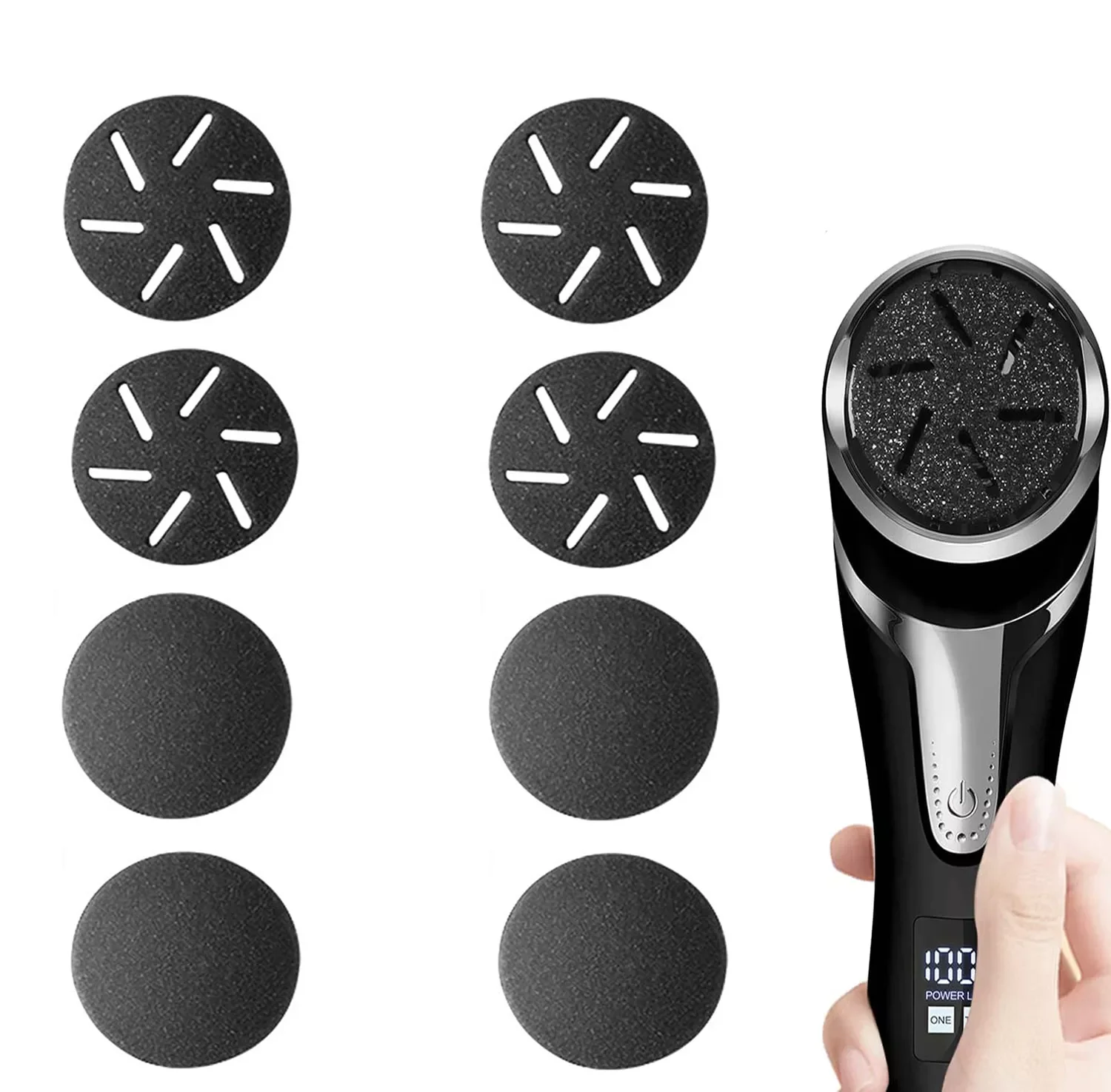 Foot care tool Heads Hard Skin Remover Refills Replacement Rollersfor Cracked Heels Calluses and Dead Skin
Foot care tool Heads Hard Skin Remover Refills Replacement Rollersfor Cracked Heels Calluses and Dead Skin