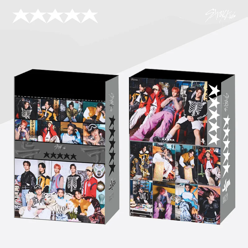 55PCS/set Kpop StrayKids 5-STAR Lomo Card 2022 Season's Greetings Photo Card For Fans Gift Album Photocards FELIX HYUNJIN
55PCS/set Kpop StrayKids 5-STAR Lomo Card 2022 Season's Greetings Photo Card For Fans Gift Album Photocards FELIX HYUNJIN