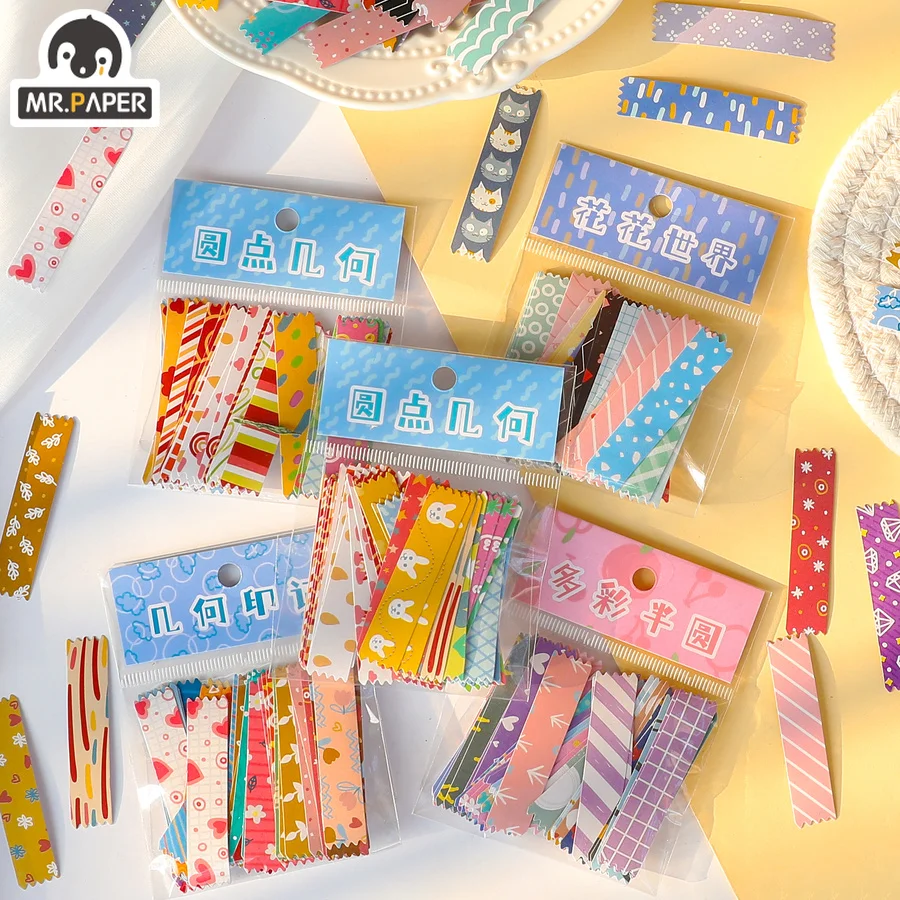Mr.paper 4 Styles 48pcs/bag Cute Graffiti Stickers Personality Hand Account Material Decorative Stickers Korean Stationery
Mr.paper 4 Styles 48pcs/bag Cute Graffiti Stickers Personality Hand Account Material Decorative Stickers Korean Stationery