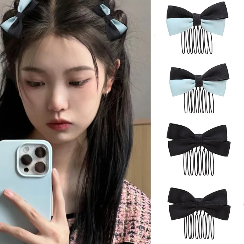 Black Bow Hair Clips Women Girls Sweet Cute Hair Comb Shopping Weddings Daily Fashion Hair Clips Party Hair Accessories Gifts
Black Bow Hair Clips Women Girls Sweet Cute Hair Comb Shopping Weddings Daily Fashion Hair Clips Party Hair Accessories Gifts