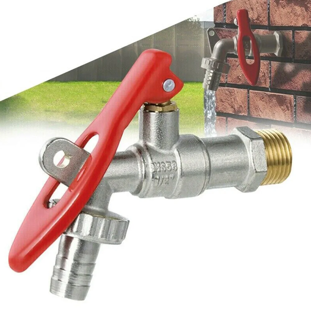 1pcs Metal Lockable Faucet Outlet Faucet Garden Faucet Ball Valve 1/2 "Garden Watering Equipment For Gardens Domestic Sinks
1pcs Metal Lockable Faucet Outlet Faucet Garden Faucet Ball Valve 1/2 "Garden Watering Equipment For Gardens Domestic Sinks