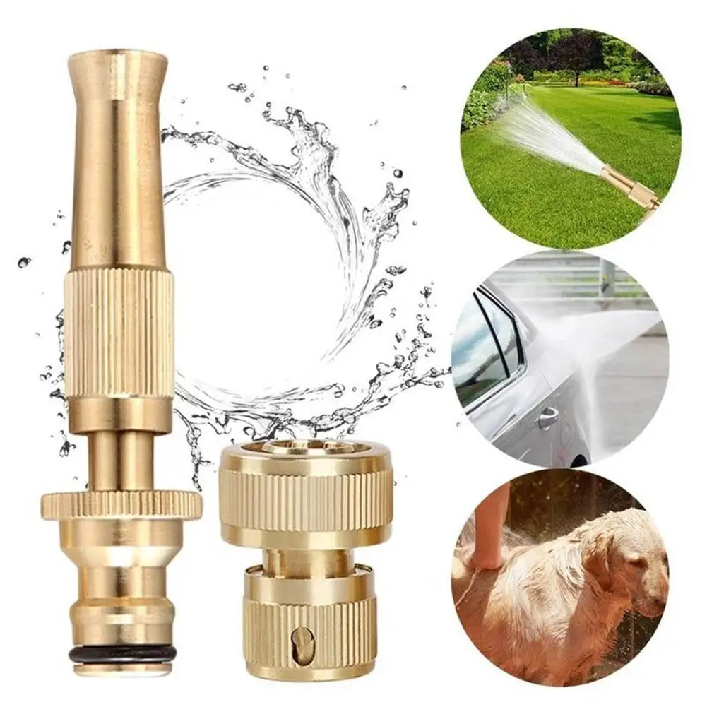 Spray Nozzle Water Gun High Pressure Direct Spray Sprinkler Quick Connector Garden Hose Adjustable Pressure Washer Garden Tool
Spray Nozzle Water Gun High Pressure Direct Spray Sprinkler Quick Connector Garden Hose Adjustable Pressure Washer Garden Tool