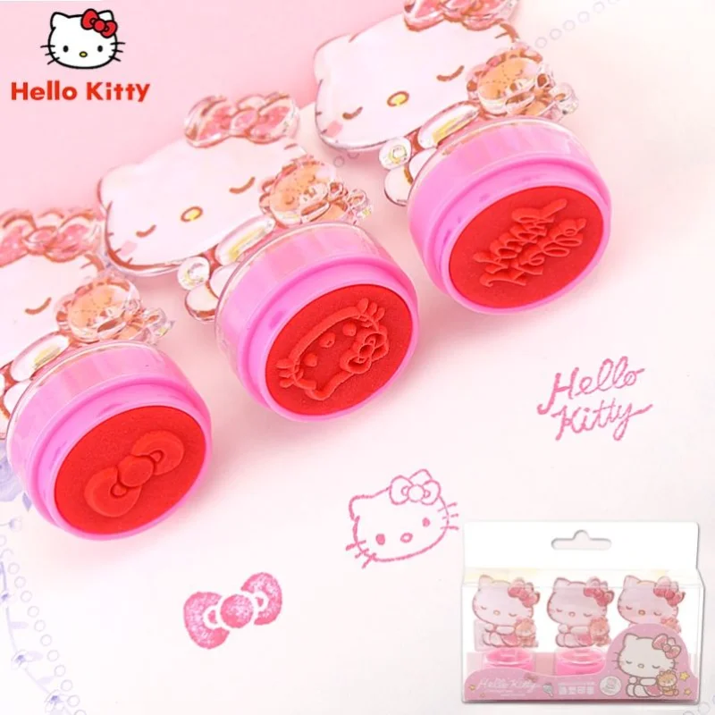 2023 New Sanrio 3 Stamps Hellokitty Toys for Children Automatic Oil Out Student Fun Stamp Reward Stamp Gift Holiday Gift
2023 New Sanrio 3 Stamps Hellokitty Toys for Children Automatic Oil Out Student Fun Stamp Reward Stamp Gift Holiday Gift