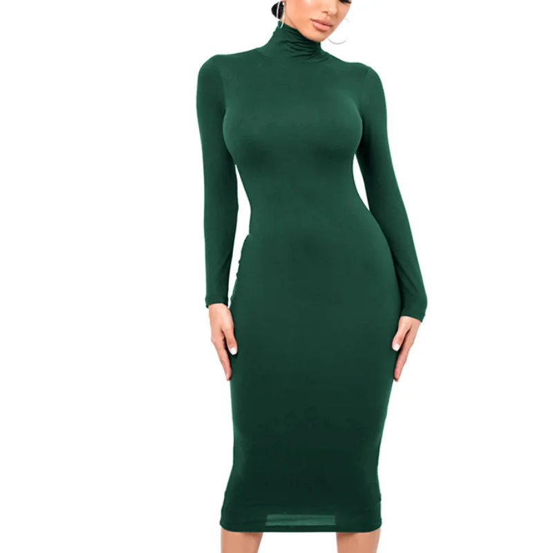 Winter Black Turtleneck Autumn Long Sleeve Skinny Midi Boydcon Casual Blue Plush Knee-Length Party Club Sexy Women Dress
Winter Black Turtleneck Autumn Long Sleeve Skinny Midi Boydcon Casual Blue Plush Knee-Length Party Club Sexy Women Dress