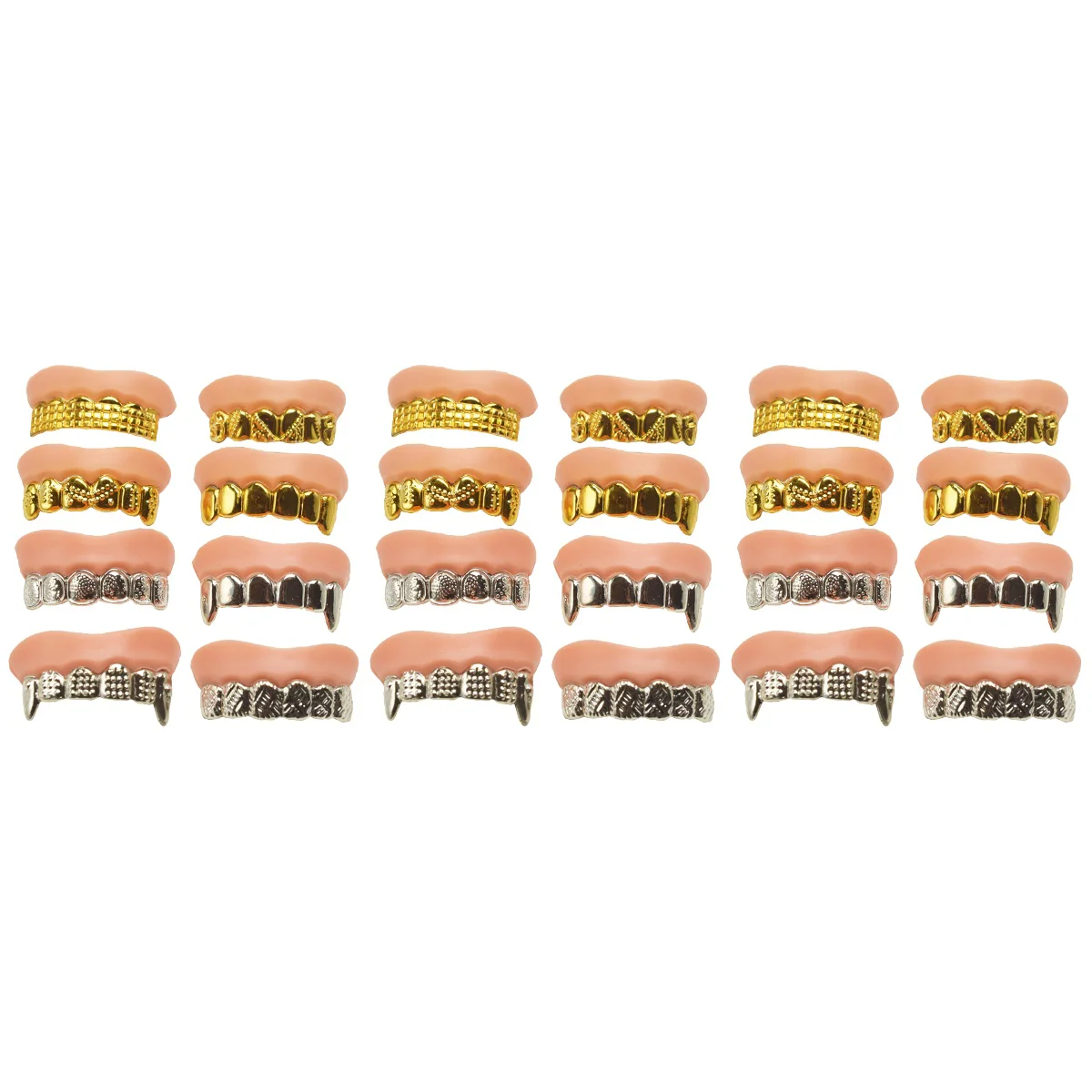24 Pcs Halloween Dentures Costumes Plating Fake Teeth False Clothing Props Pvc Child
24 Pcs Halloween Dentures Costumes Plating Fake Teeth False Clothing Props Pvc Child
