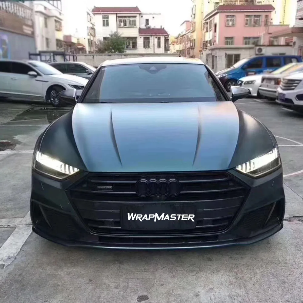 Высокорастягивающаяся Автомобильная наклейка грушевидная металлическая черновато-Зеленая атласная фотопленка для защиты кузова автомобиля из винила
Высокорастягивающаяся Автомобильная наклейка грушевидная металлическая черновато-Зеленая атласная фотопленка для защиты кузова автомобиля из винила