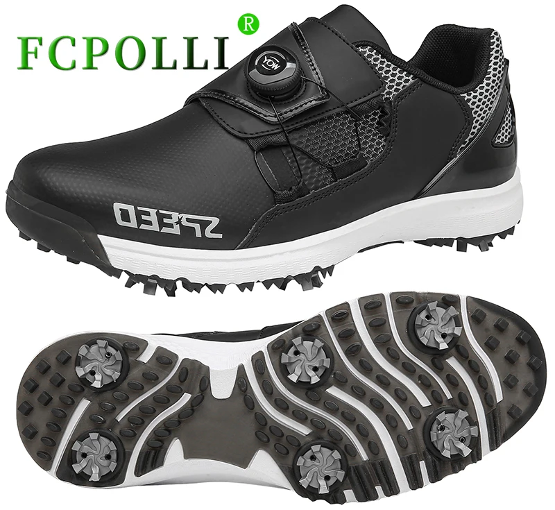 Professional Golf Shoes for Men Brand Designer Walking Shoes Women Genuine Leather Golf Shoe Spikes Quick Lacing Youth Sneakers
Professional Golf Shoes for Men Brand Designer Walking Shoes Women Genuine Leather Golf Shoe Spikes Quick Lacing Youth Sneakers