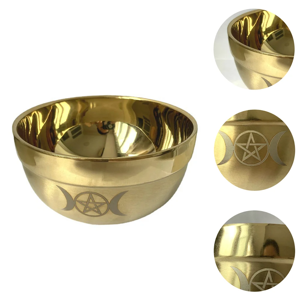 Bowl Offering Tibetan Altar Wiccan Cup Water Smudge Pentagram Triple Moon Ritual Tool Smudging Chalice Tibet Decor Singing Steel
Bowl Offering Tibetan Altar Wiccan Cup Water Smudge Pentagram Triple Moon Ritual Tool Smudging Chalice Tibet Decor Singing Steel