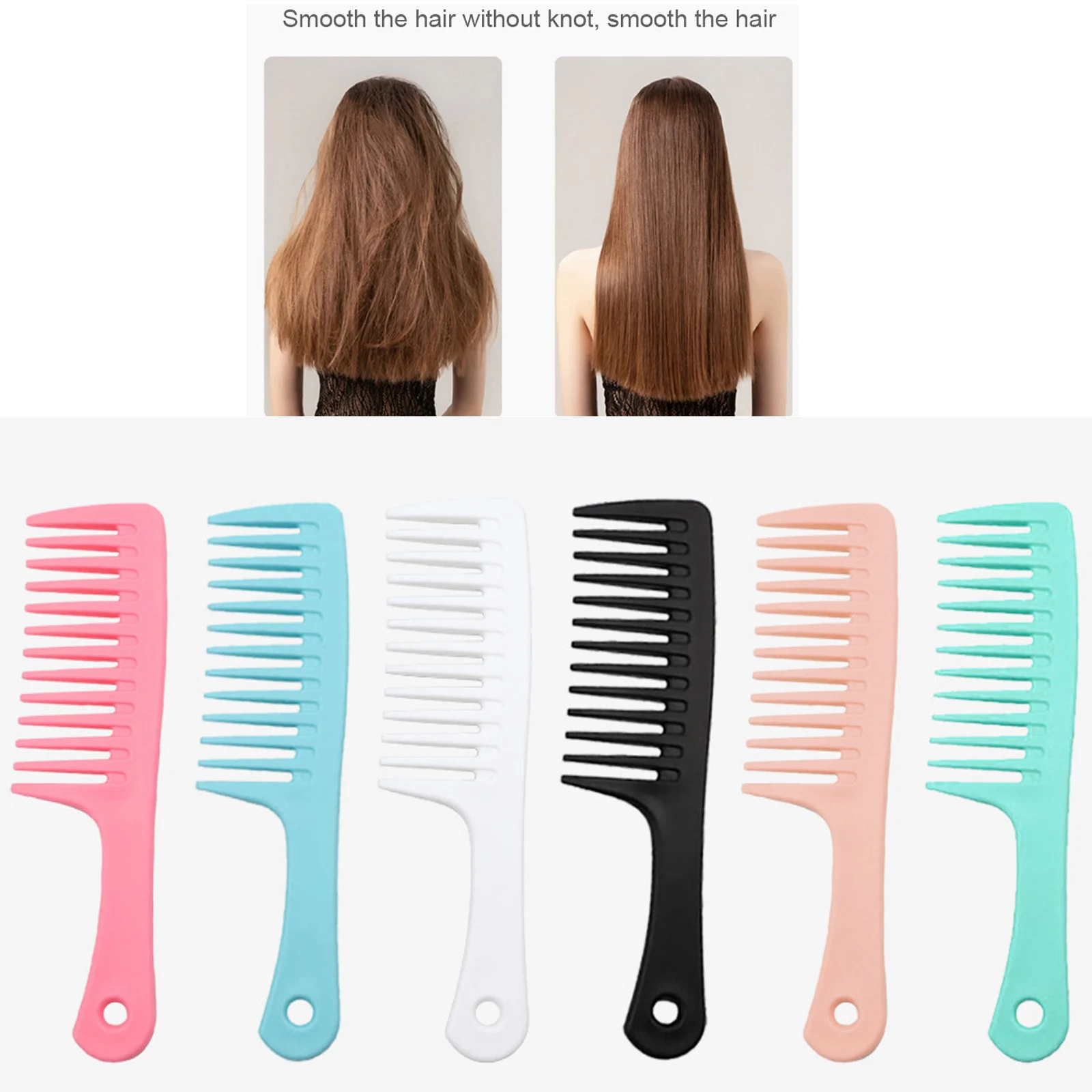 New Hairdress Comb Heat Resistant Woman Wet Hook Curly Hair Brushes Pro Salon Dyeing Styling Tools Coarse Wide Spikes Tooth
New Hairdress Comb Heat Resistant Woman Wet Hook Curly Hair Brushes Pro Salon Dyeing Styling Tools Coarse Wide Spikes Tooth