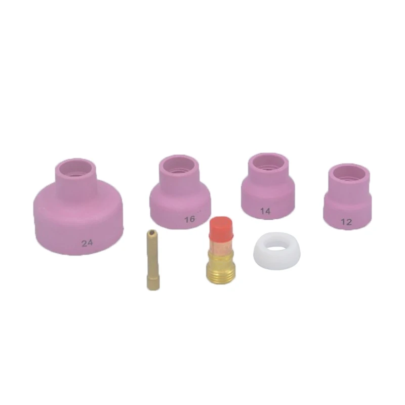 7 шт./комплект, запасная деталь оборудования для сварки Tig
7 шт./комплект, запасная деталь оборудования для сварки Tig